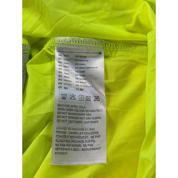 MAPAMYUMCO Yellow Green Ultra Light Quick Dry Hooded Jacket XL - Picture 9 of 12